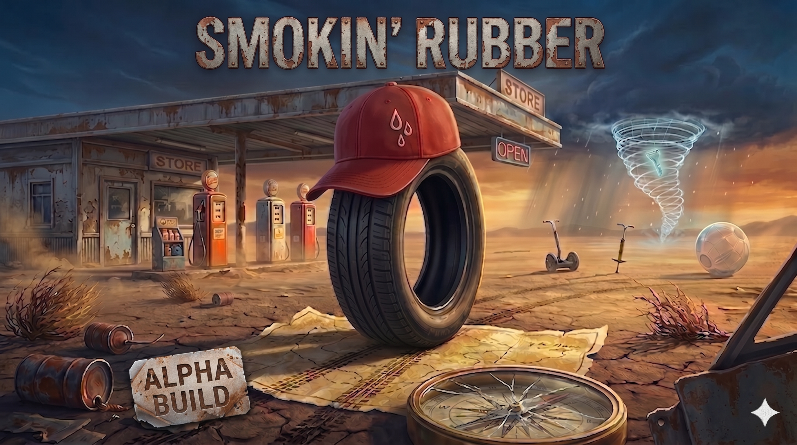 Smokin' Rubber IRL Wallpaper